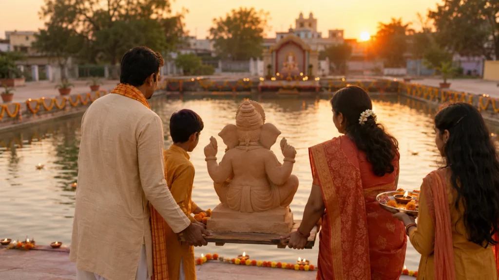 Ganesh Visarjan 2026 की डेढ़, तीन, पांच, सात दिन और अनंत चतुर्दशी की तारीखें
