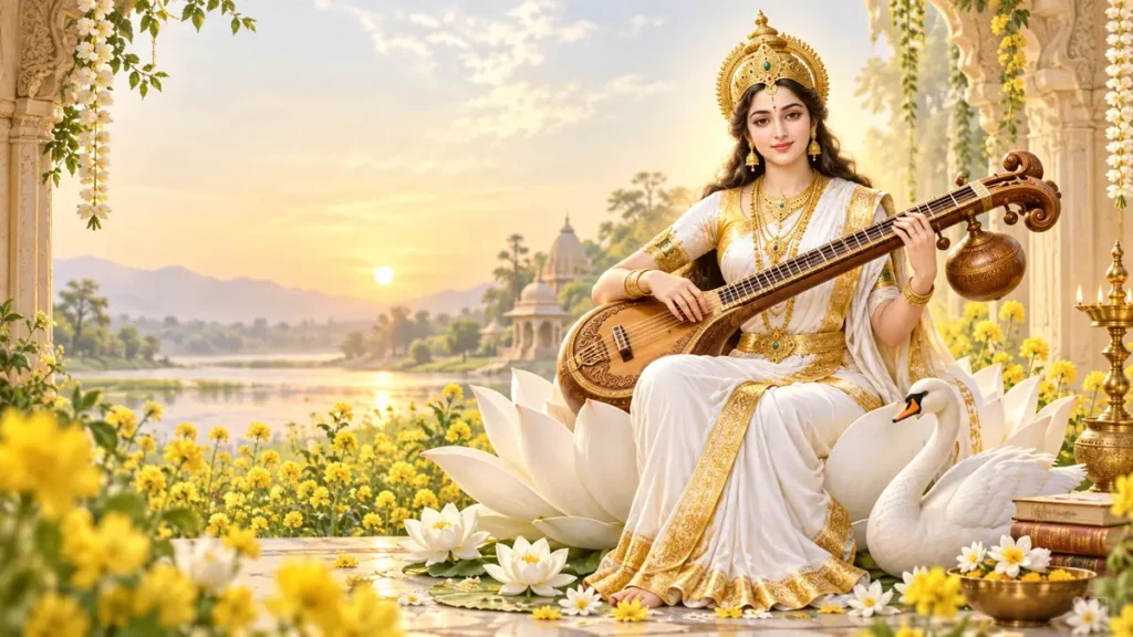 Basant Panchami 2027 पर मां सरस्वती और 11 फरवरी की तारीख