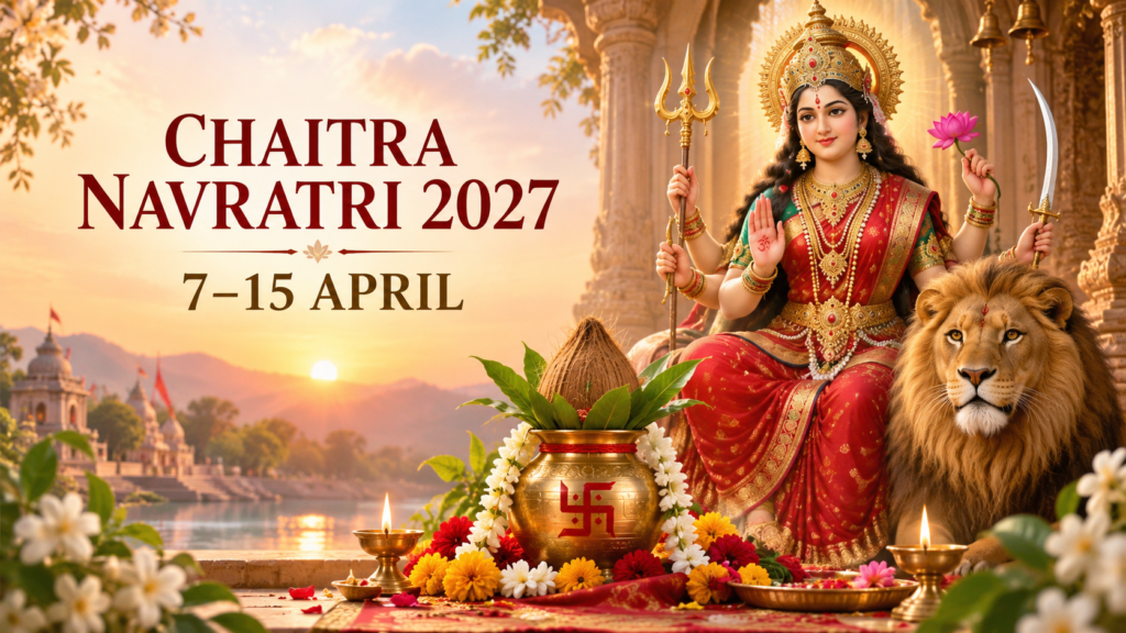 Chaitra Navratri 2027 date in India 7 to 15 April