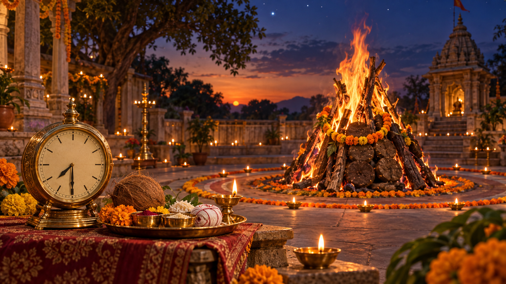 Holika Dahan 2027 date and time New Delhi 
