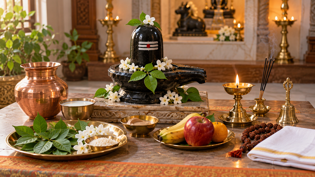 घर पर Maha Shivratri 2027 पूजा विधि और सामग्री |
